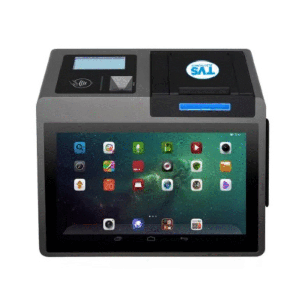 TVS 4103 PRO BIZ AIO POS System, Android 7.0, 10.1 HD IPS Touch, Octa Core, 2.0GHz, 2GB RAM, 16GB ROM, 4G/WIFI/BT/NFC