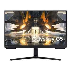 Samsung 27Inch 180 Hz Odyssey G5 Gaming IPS Flat Monitor QHD  2,560 x 1,440 AMD FreeSync, DP, HDMI, Black, LS27DG502EWXXL