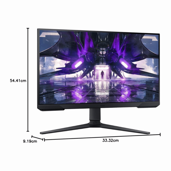 Samsung 24-Inch Odyssey G3 FHD Flat LED Gaming  Monitor,1920 X 1080 Pixels,165HZ, AMD Freesync Premium, Black, LS24AG322NWXXL - Image 4