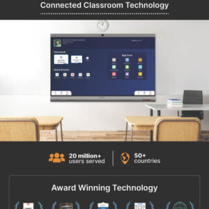 Teachment X (86 inch) AI Powered Interactive Flat Panel /True 4K UHD