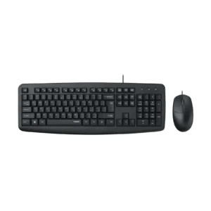 Rapoo NX1600 Wired Keyboard & Mouse Combo(Black)