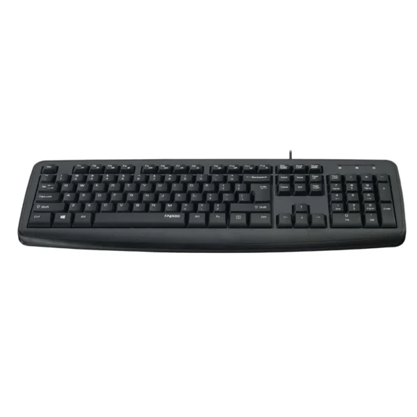Rapoo  NK2600 Wired Keyborad Spill-resistant design, Spill-resistant design, 3 years warranty - Image 4