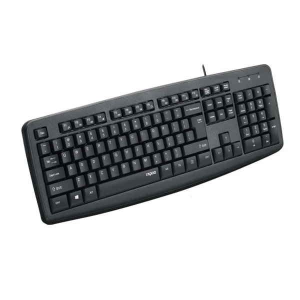 Rapoo  NK2600 Wired Keyborad Spill-resistant design, Spill-resistant design, 3 years warranty