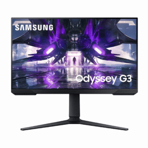 Samsung 24-Inch Odyssey G3 FHD Flat LED Gaming  Monitor,1920 X 1080 Pixels,165HZ, AMD Freesync Premium, Black, LS24AG322NWXXL
