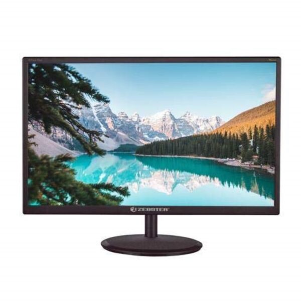 Zebster 19-Inch LED Monitor (Model: ZEB-V19HD) WITH HDMI & Vga+ Maxy! Black