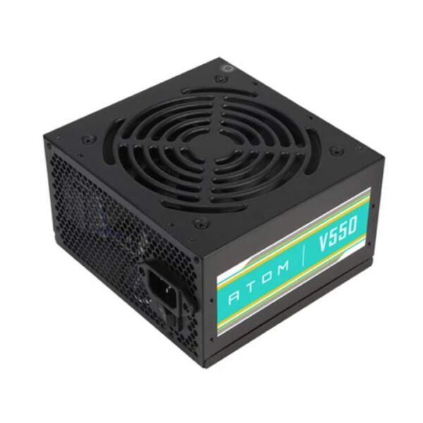 Antec Atom V550 550W Gaming Power Supply – High-Efficiency, Non-Modular PSU for Stable PC Performance - Image 3