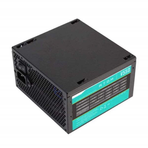 Antec Atom V550 550W Gaming Power Supply – High-Efficiency, Non-Modular PSU for Stable PC Performance - Image 6