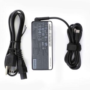 Lenovo 4X20M26274 65W USB Type-C Laptop Adapter Charger | Fast Charging | Wall Mount | Corded Electric | 20V 3.25A | Black