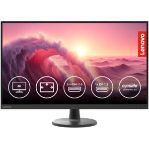 Lenovo D32-40 31.5 VA 60HZ HDMI FHD Monitor, 99%sRGB, 4ms Response Time