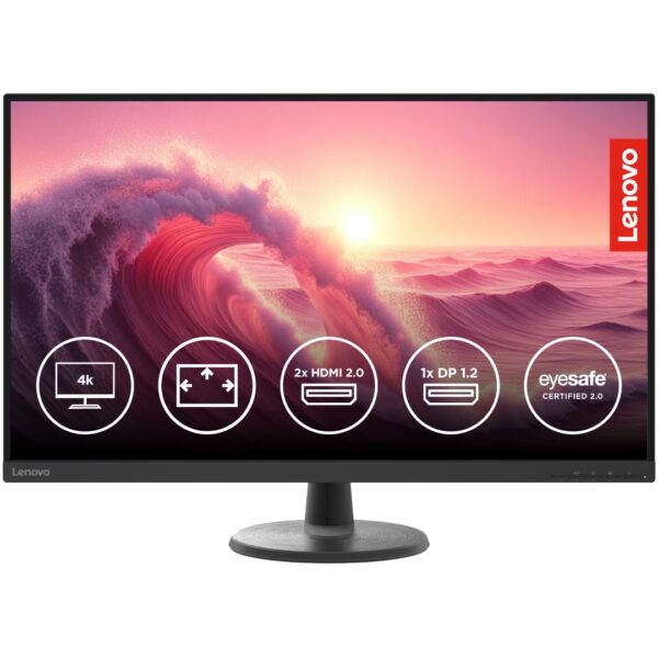 Lenovo D32-40 31.5 VA 60HZ HDMI FHD Monitor, 99%sRGB, 4ms Response Time