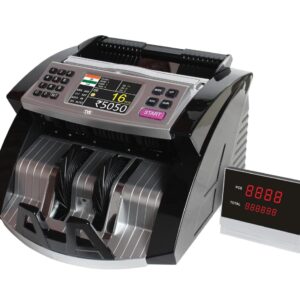 TVS CC-453 STAR+ Cash Counter Fake Note Detection, UV, MG, IR & 3D Color Sensor, Batch Add, Self-Examine