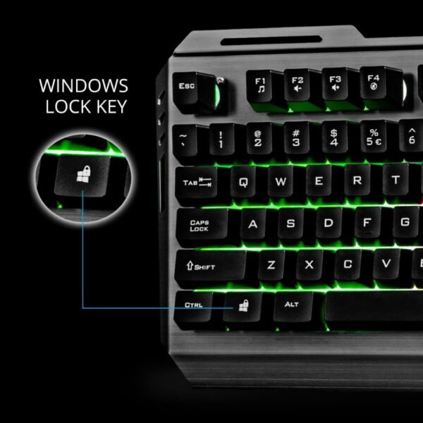 ZEB Keyboard + Mouse Gaming Transformer Black - Image 5
