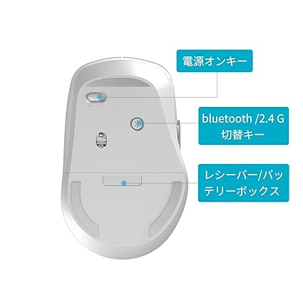 Rapoo M300 Grey Light Silent MM Wireless Mouse 600 high-resolution DPI sensor, 9 months battery life - Image 4