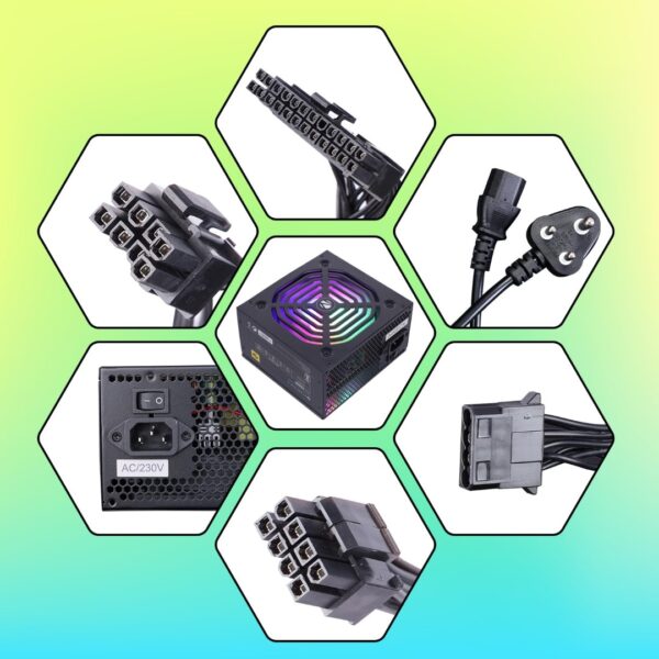 PS28 Zebronics-ZS500 Comp Power Supply - Image 3