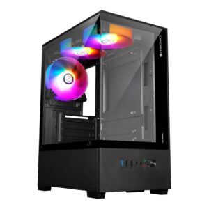 Zebronics Cabinet Robust Black With ZS500 SMPS