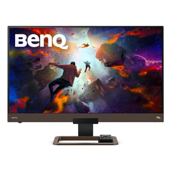 BenQ EW3280U 32-Inch 4K UHD IPS Monitor with HDR10, USB-C Power Delivery, TreVolo Speakers & Eye-Care Technology – Metallic Brown-Black