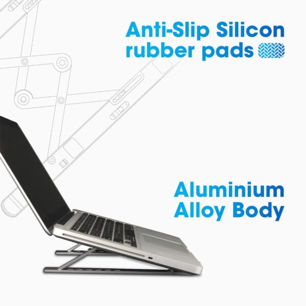 ZEB A31-NS2000 Laptop Stand Silver - Image 7