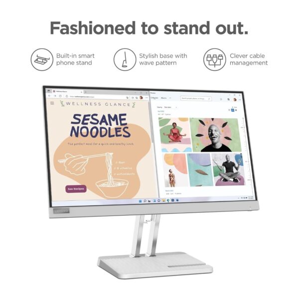 Lenovo L-Series L22e-40,  54.48 cm (21.4inch) Monitor - Image 3