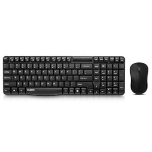 Rapoo X1810 Wireless Keyboard & Mouse Combo Black
