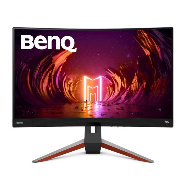 BenQ MOBIUZ EX2710R 27-Inch QHD 165Hz Curved IPS Gaming Monitor | 1ms, HDR400, FreeSync Premium Pro, 1000R, treVolo Speakers, HDMI, DP, USB Hub, Eye-Care, Remote (Metallic Grey) (Copy)