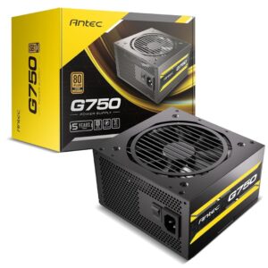 Antec G750 750W 80 Plus Gold Semi-Modular Power Supply – High-Efficiency, Compact & Performance-Driven PSU