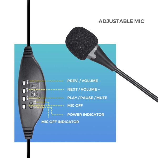 Zebronics Supreme Headphone With Mic - Image 6