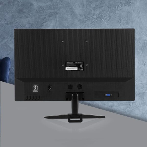 ZEBRONICS A22FHD 21.5 inch LED Monitor, Full HD 1920x1080, HDMI, VGA, Built-in Speakers, Wall Mount, 220 Nits, Black - Image 5