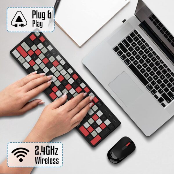 Zebronics Graphite 111 WL Combo( Red) - Image 7