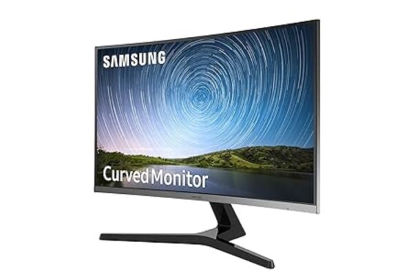 Samsung 32 Inch FHD 1500R Curved  LED Monitor, 1920 X 1080,  AMD Freesync, VA Panel, HDMI, Headphone Jack , Dark Blue Gray, LC32R500FHWXXL - Image 2