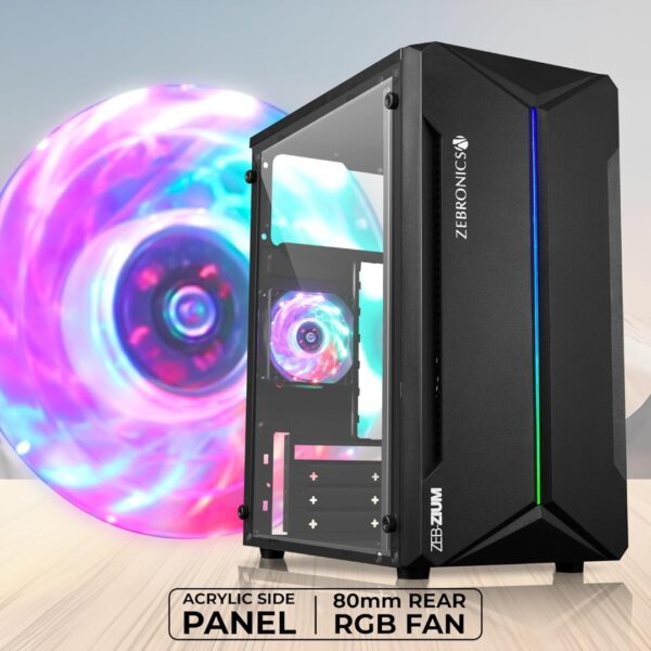 Zebronics Cabinet ZIUM With ZS 500 SMPS - Image 2