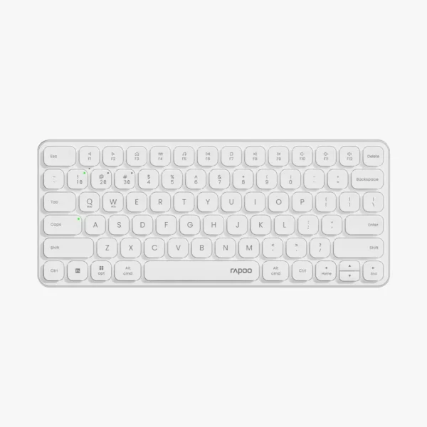 Rapoo E9050 C-Type Rechargeable Bluetooth Wireless Multi-Device Keyboard Dark Grey, , 3 Years Warranty - Image 4