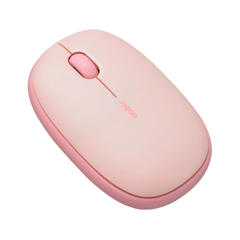 Rapoo M650 Bluetooth Multi-Device Silent Mouse, Pink, 9 Months Battery Life - Image 3