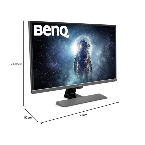 BenQ EW3270U 32-Inch 4K UHD VA Monitor with HDR10, USB-C, TreVolo Speakers & Eye-Care Technology – Bezel-Less Design, Black - Image 12
