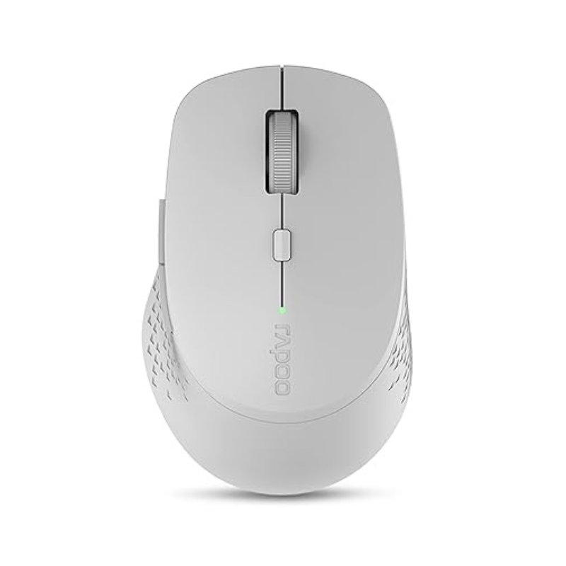 Rapoo M300 Grey Light Silent MM Wireless Mouse 600 high-resolution DPI sensor, 9 months battery life