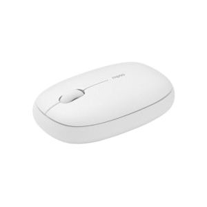 Rapoo M650 Bluetooth Multi-Device Silent Mouse, Cream White,  9 Months Battery Life