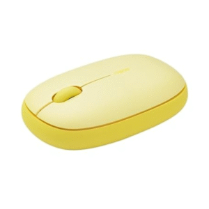 Rapoo M650 Bluetooth Multi-Device Silent Mouse, Yellow,  9 Months Battery Life