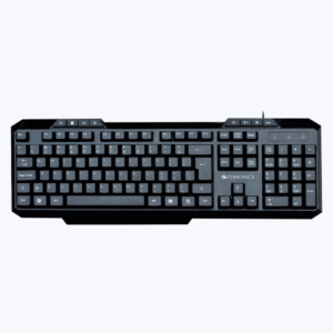 ZEB KM2000 MM Wired  Keyboard Zebronics With rupee key