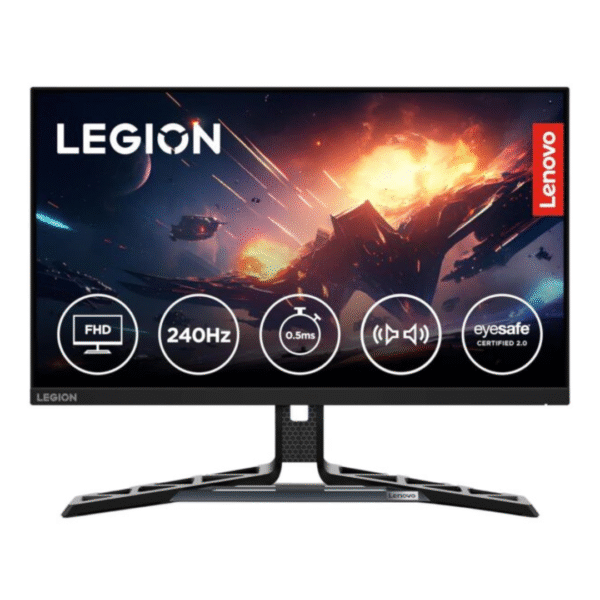 Lenovo Legion R25i-30 24.5" FHD IPS Gaming Monitor | 180Hz OC, 0.5ms, AMD FreeSync , 99% sRGB, Black